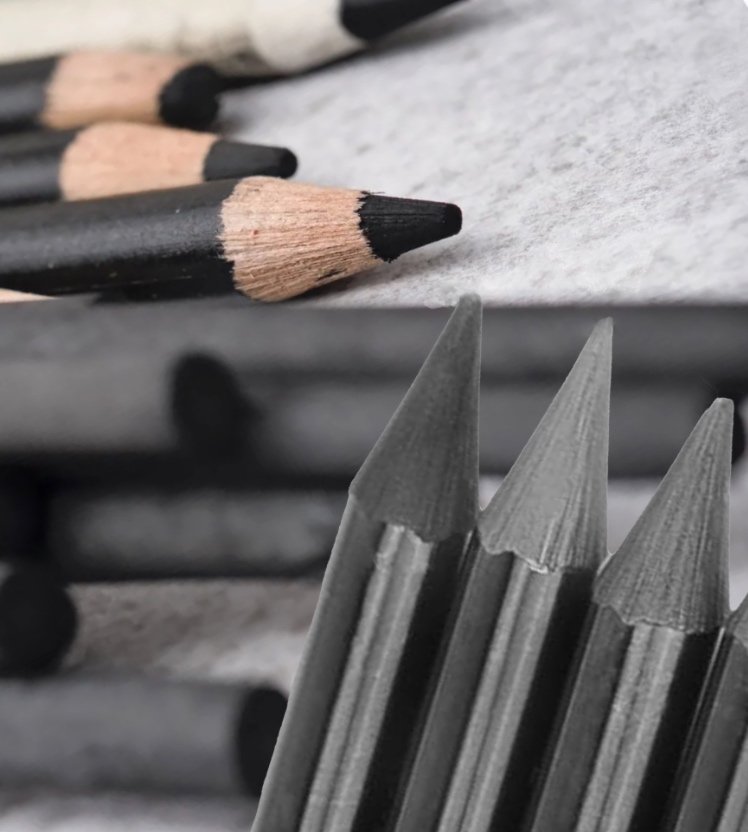 Charcoal materials